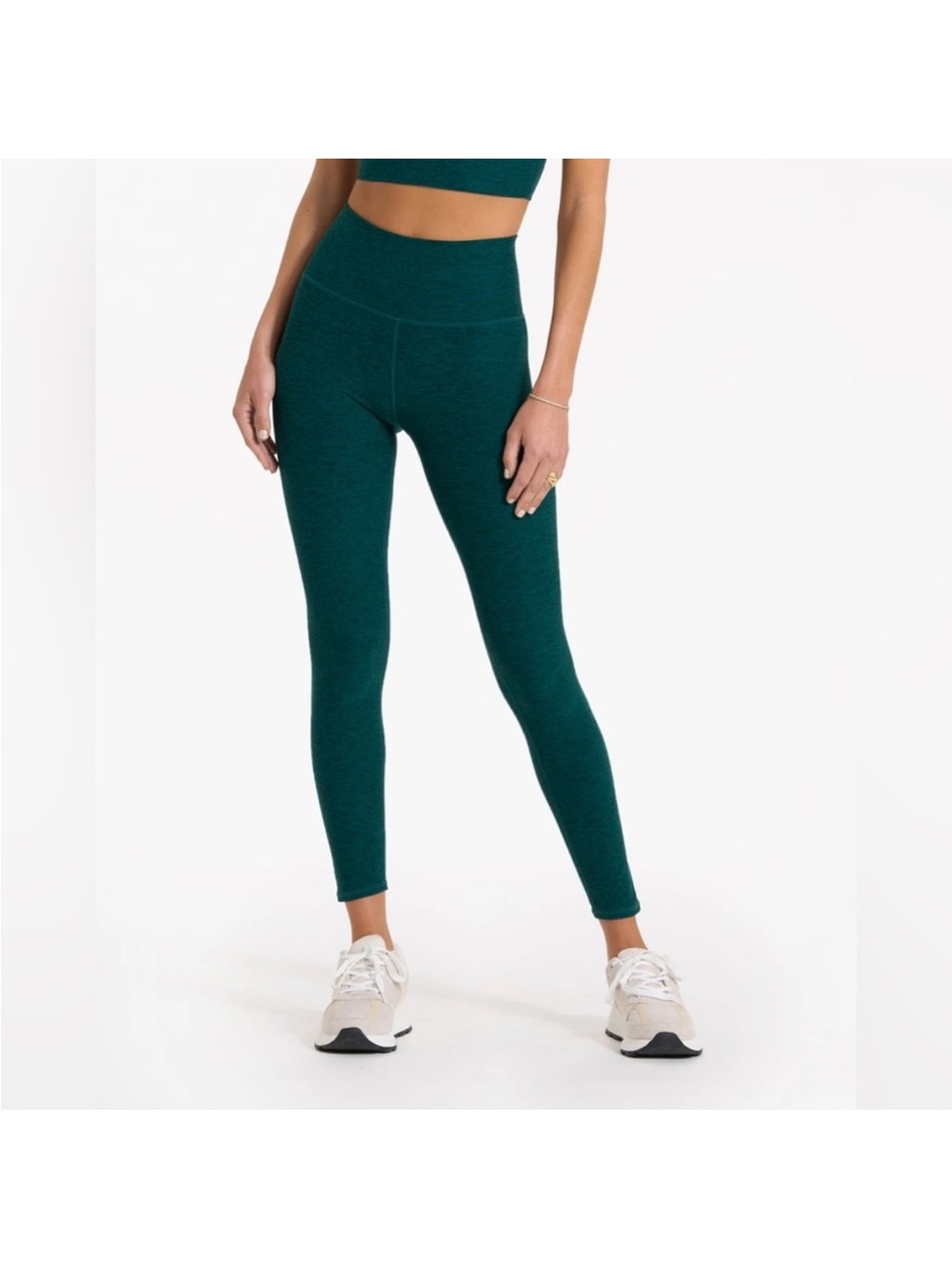 Vuori Clean Elevation Leggings in Jade Heather Size S